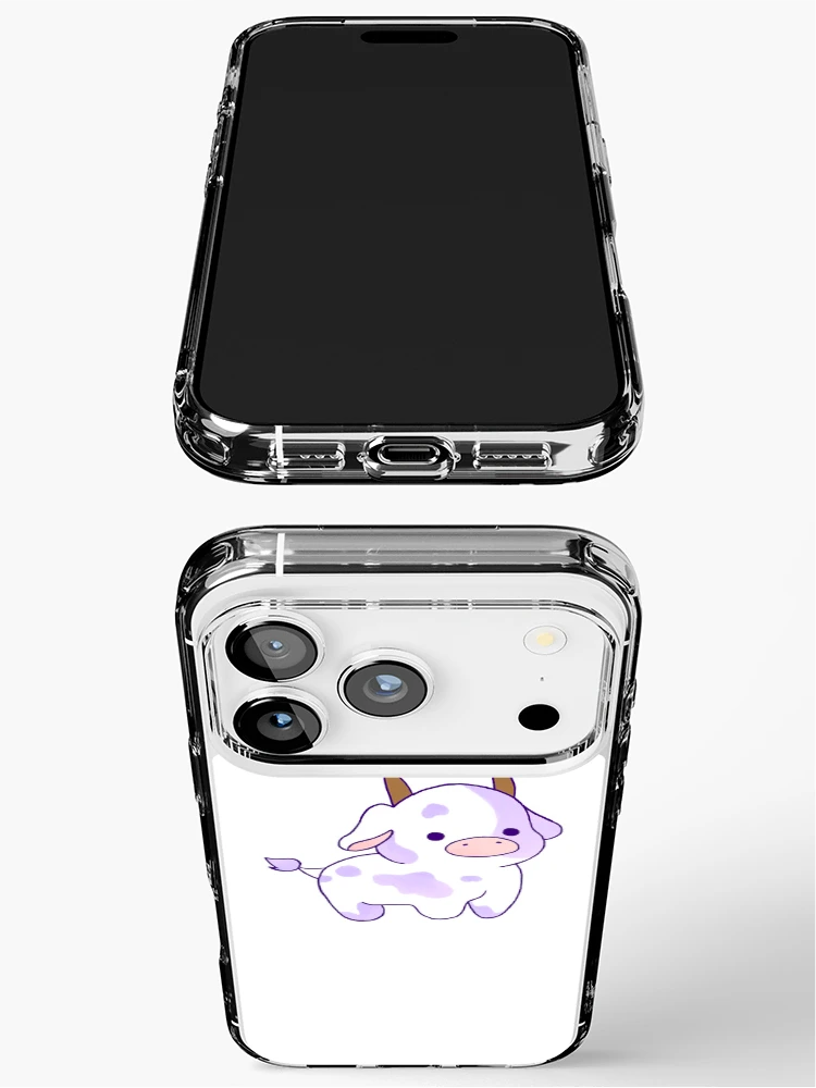 Thumbnail 3 of 5, iPhone Case, Purple Moo designed and sold by SpringrollSpite.