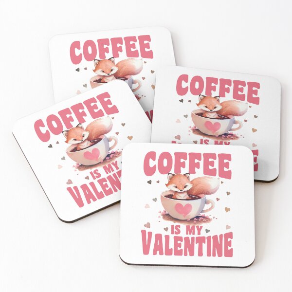Item preview, Coffee Is My Valentine designed and sold by TaraGbear.