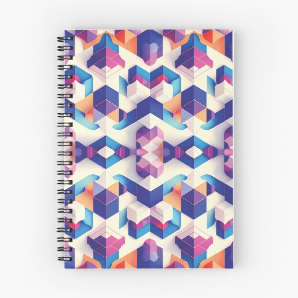 Item preview, Technology Geometric Cube Pattern designed and sold by Witsprings.