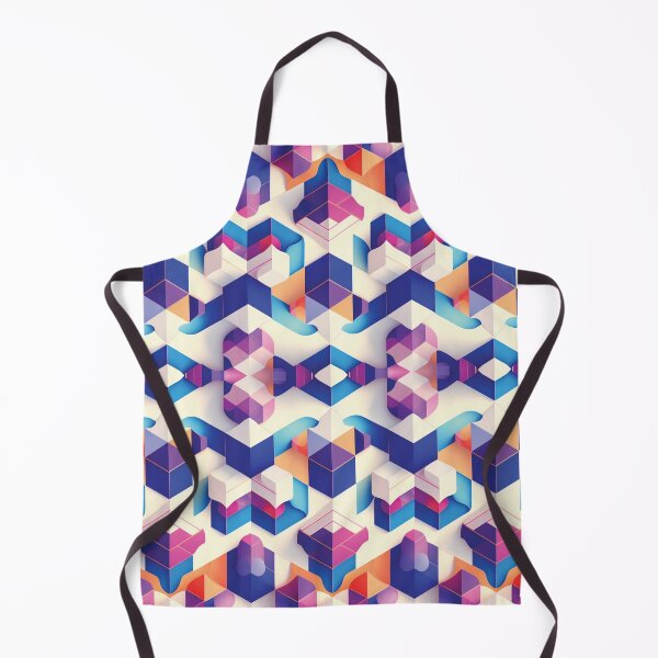 Item preview, Technology Geometric Cube Pattern designed and sold by Witsprings.