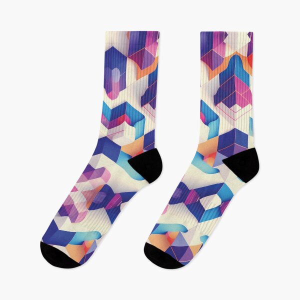 Item preview, Technology Geometric Cube Pattern designed and sold by Witsprings.