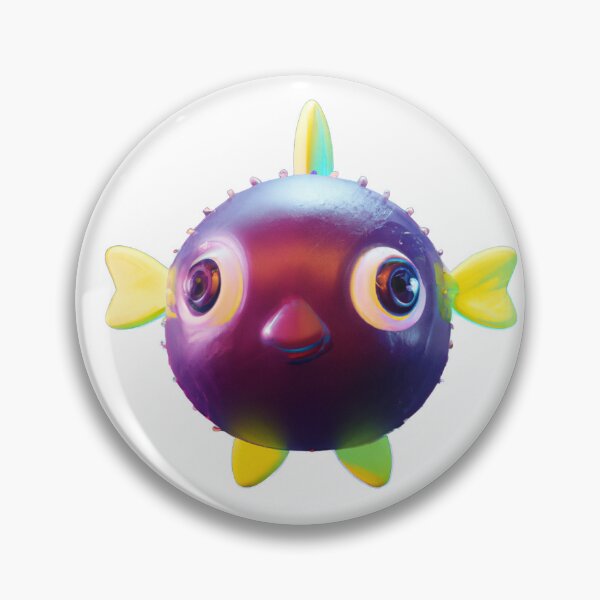 Item preview, cute tropical fish 3D digital art designed and sold by Rosefurn.