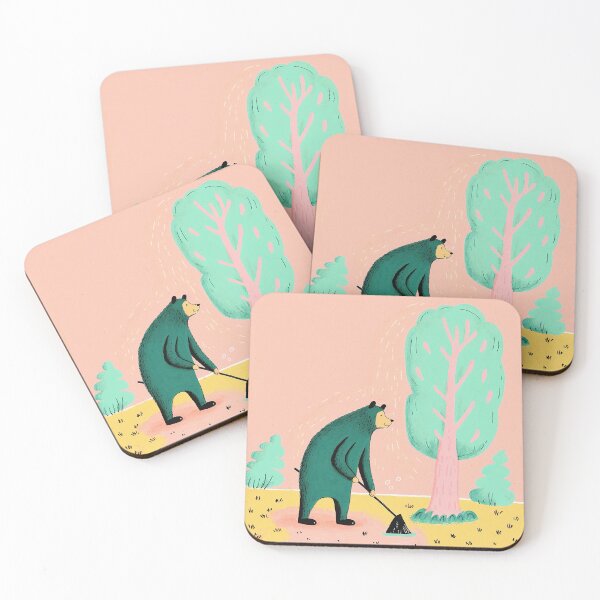 Item preview, Janitor of the forest Art Vintage Pink Pastel Retro designed and sold by PinkNomad.