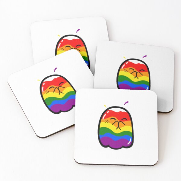 Item preview, rainbow pride liquid ghost designed and sold by cdolz99.