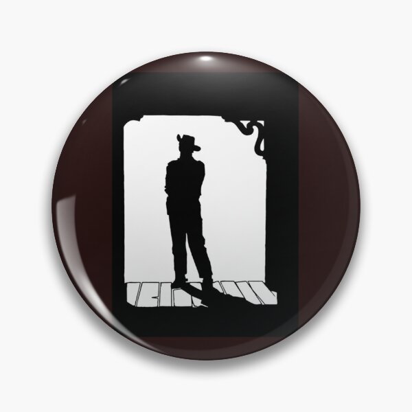 Item preview, Man in doorway - the mysterious loner  soldier  ranger  tracker  cowboy   designed and sold by Tannylution.