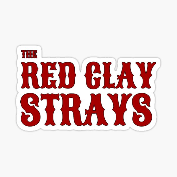 Item preview, classic merch red clay starys band designed and sold by mannabolt.