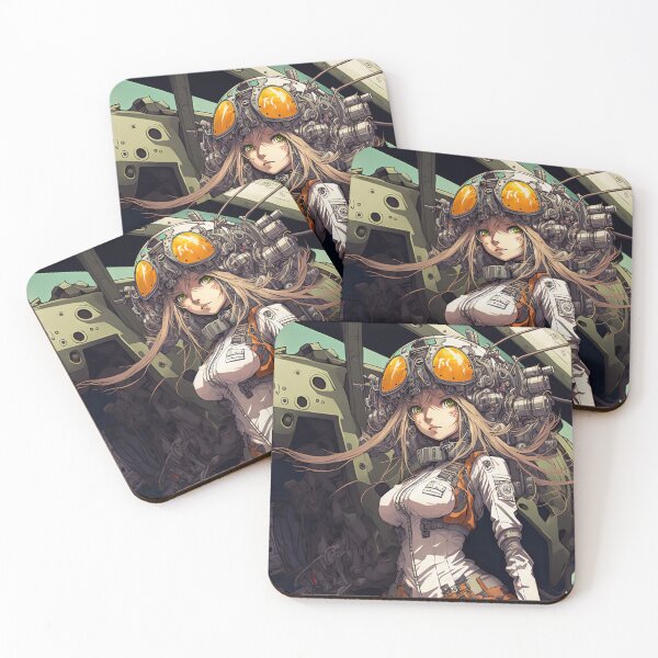 Item preview, Futuristic Mecha Pilot Girl: Gearing Up For Launch designed and sold by ultra-cool.