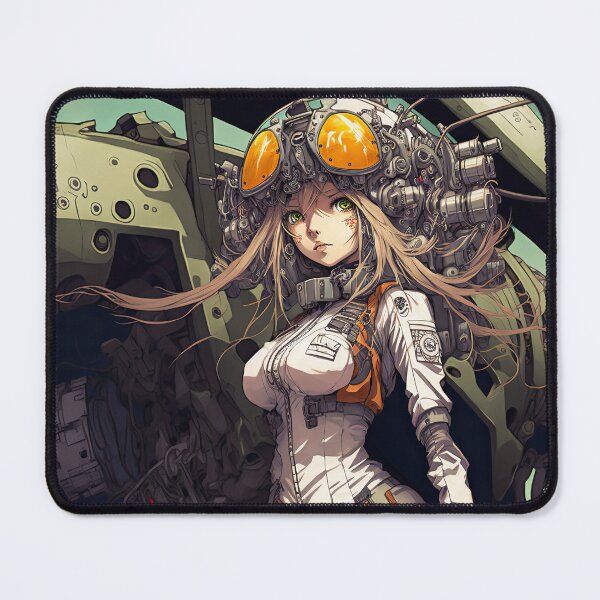 Item preview, Futuristic Mecha Pilot Girl: Gearing Up For Launch designed and sold by ultra-cool.