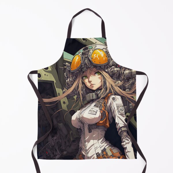Item preview, Futuristic Mecha Pilot Girl: Gearing Up For Launch designed and sold by ultra-cool.
