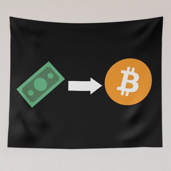 Item preview, Dollar meets Bitcoin designed and sold by ColorCube1.