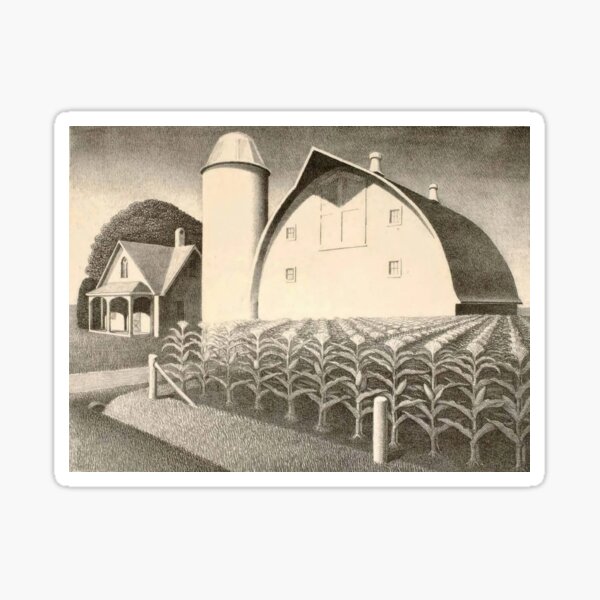 Item preview,  Grant Wood Abundance  designed and sold by TeeARTHY.