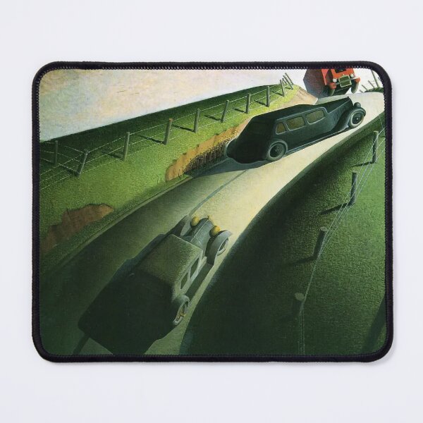 Item preview, Grant Wood Death on ridge road  designed and sold by TeeARTHY.