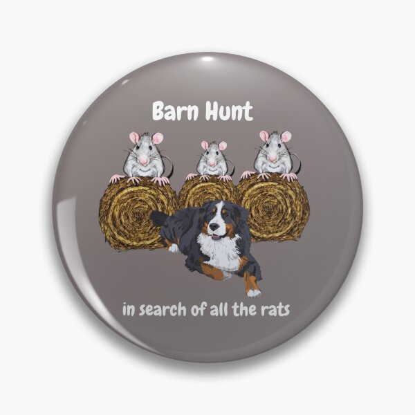 Item preview, Funny Barn Hunt - in search of all the rats with a Bernese Mountain Dog designed and sold by Just4doglovers.