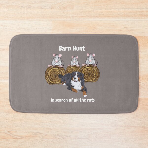 Item preview, Funny Barn Hunt - in search of all the rats with a Bernese Mountain Dog designed and sold by Just4doglovers.