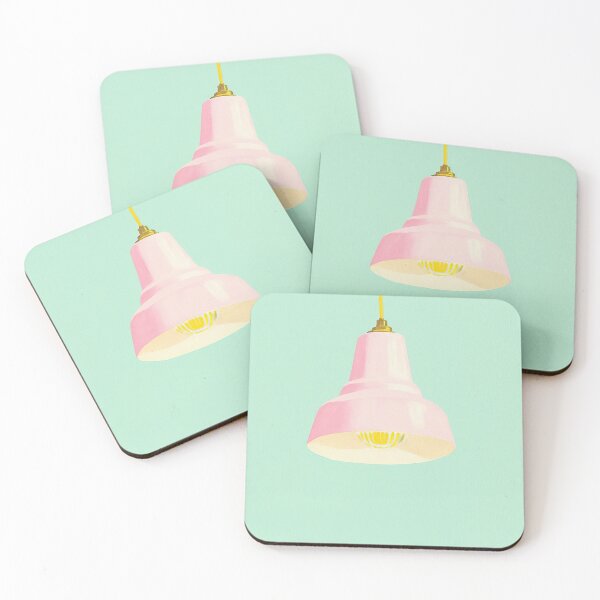 Item preview, The Lamp Art Vintage Pink Pastel Retro designed and sold by PinkNomad.