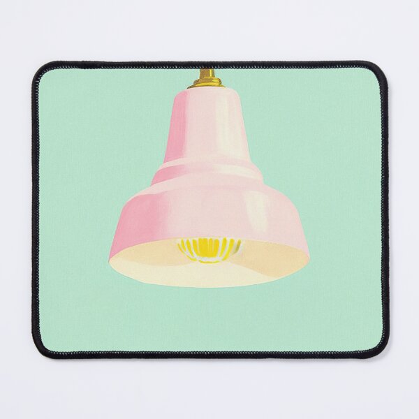 Item preview, The Lamp Art Vintage Pink Pastel Retro designed and sold by PinkNomad.