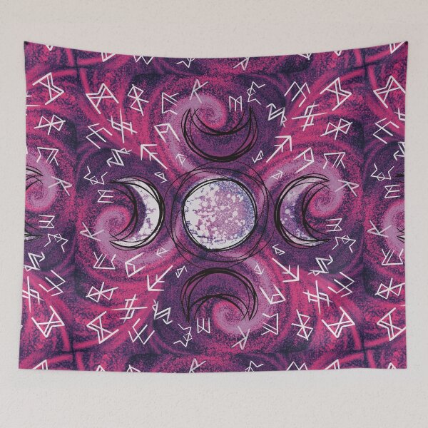 Item preview, Triple Moon Blessings designed and sold by Mx’d Media Art and Design by Henri Hulo.