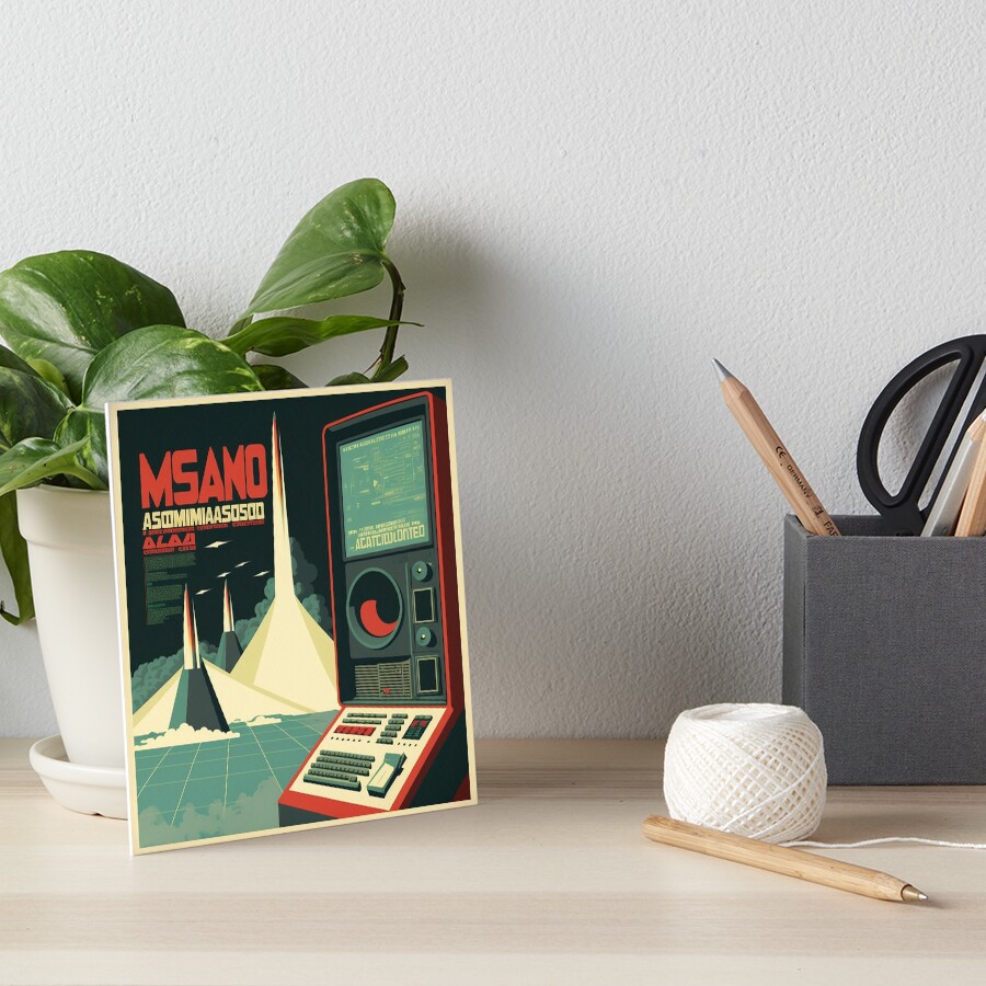 Item preview, Art Board Print designed and sold by Dataxe.
