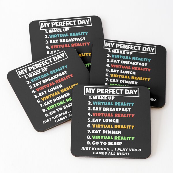 Item preview, Wake up Breafast Lunch Dinner VR Headset Gift For Virtual Reality designed and sold by DadJokeDescript.