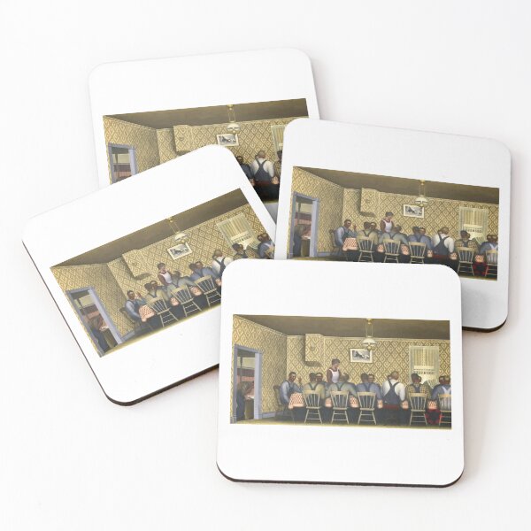 Item preview, Grant Wood Dinner for Molotilov. Fragment, the middle designed and sold by TeeARTHY.