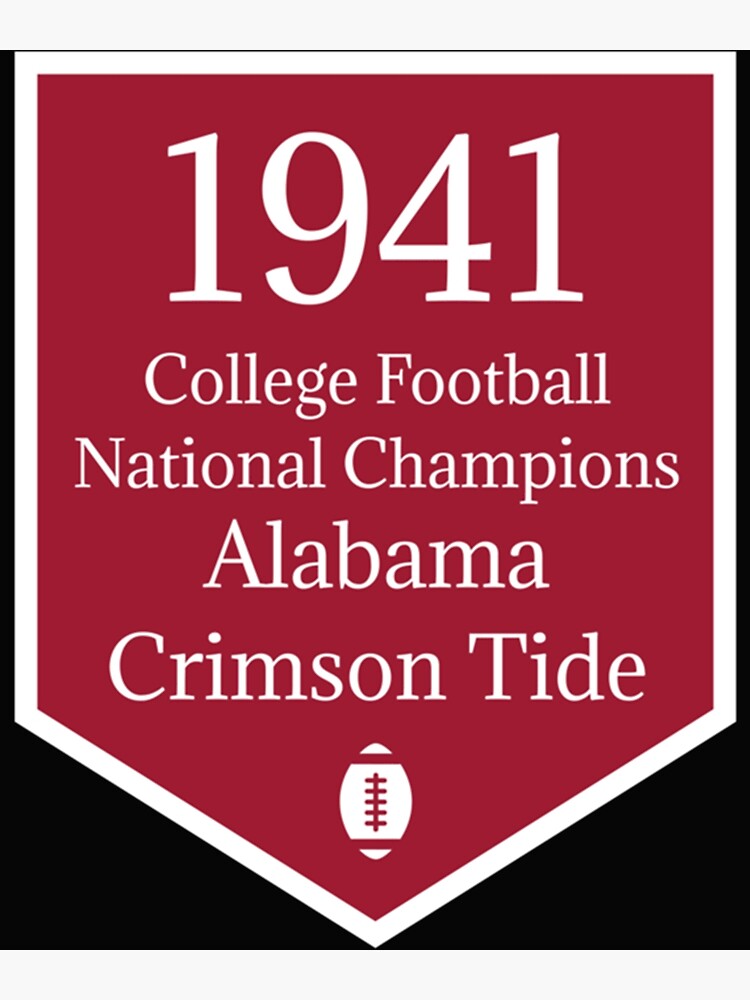 Alabama national championship 2021  Poster for Sale by Wrizty4Vikt