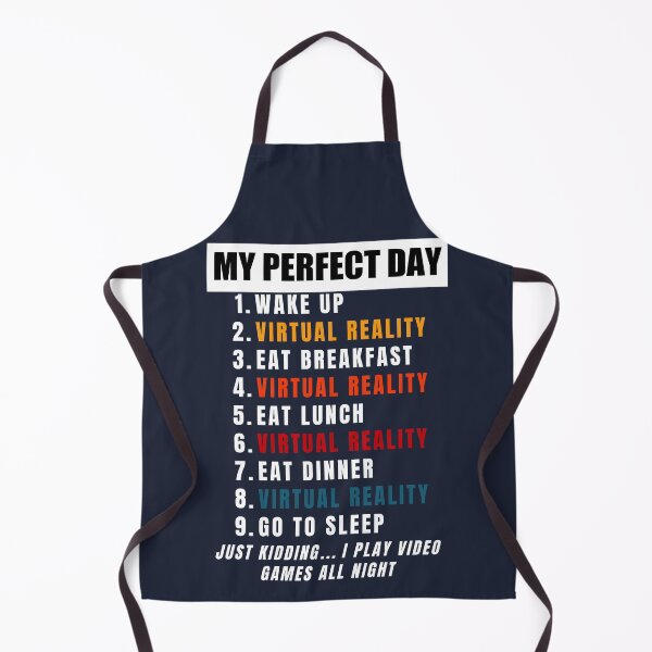 Item preview, Cool VR Eat Luch Dinner Go To Sleep Virtual Reality Gamer designed and sold by DadJokeDescript.