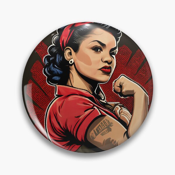 Item preview, Rosalinda the Riveter - Latina Empowerment designed and sold by RuizCreative.