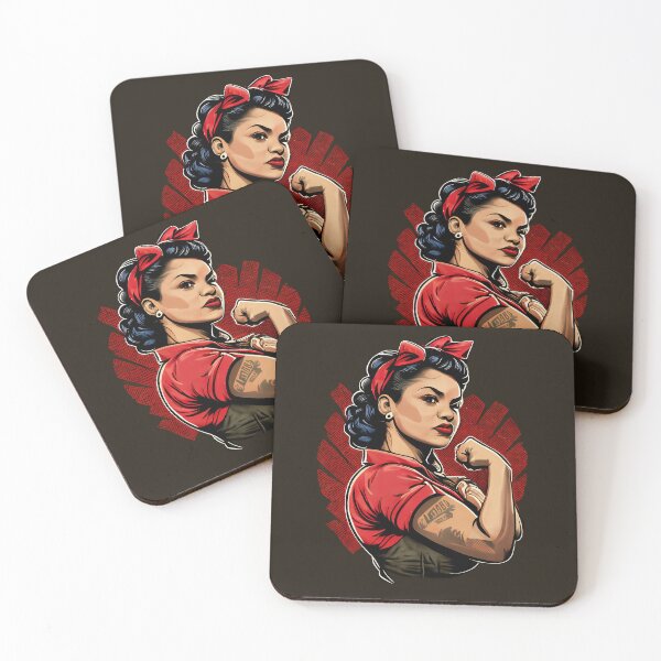 Item preview, Rosalinda the Riveter - Latina Empowerment designed and sold by RuizCreative.