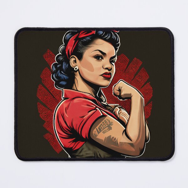 Item preview, Rosalinda the Riveter - Latina Empowerment designed and sold by RuizCreative.