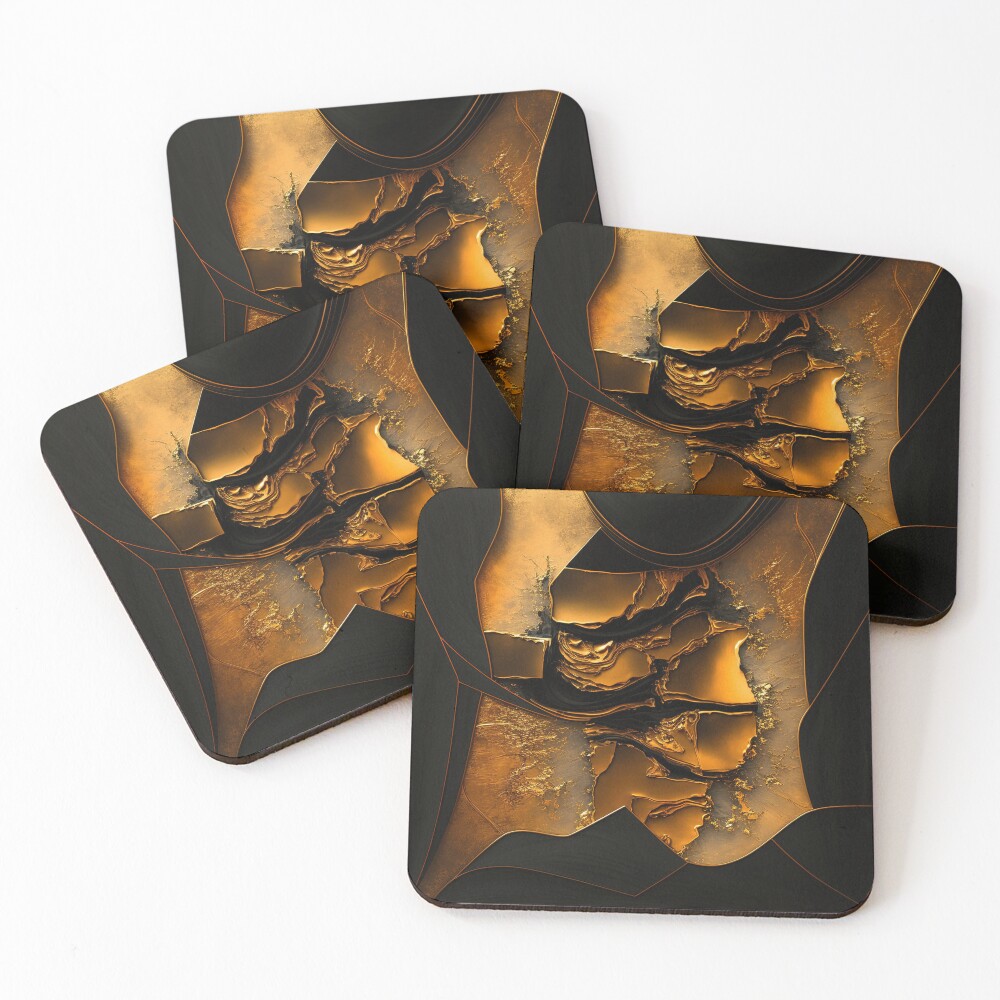 Item preview, Coasters (Set of 4) designed and sold by ArtifyPatterns.