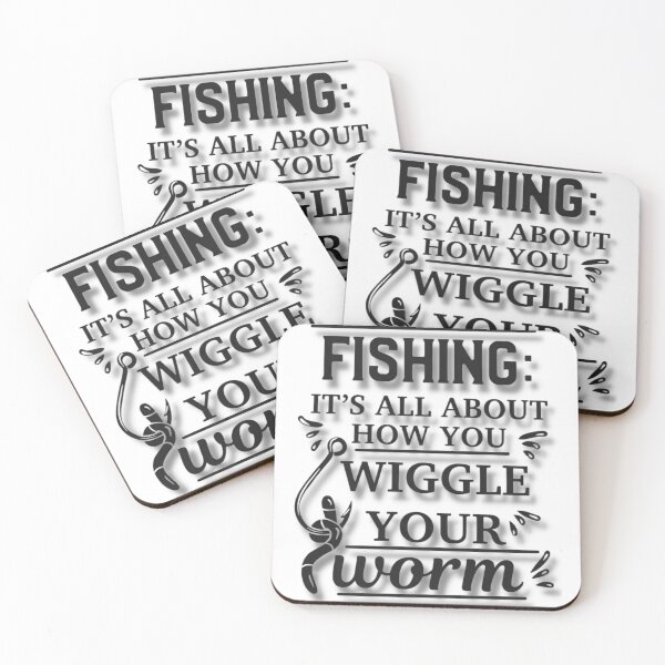 Item preview, Fishing All About How You Wiggle Your Worm designed and sold by FortuneCookieTs.