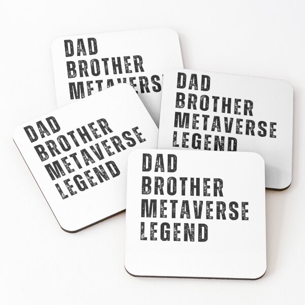 Item preview, Dad Brother Metaverse Legend Fathers Day VR Gaming Daddy Birthday designed and sold by DadJokeDescript.