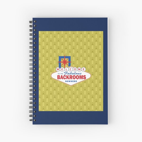 Noclipping Into The Backrooms (White) Spiral Notebook for Sale by  StarcallFanarts