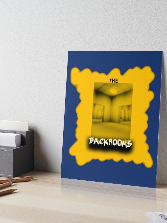 Backrooms Level Fun = ) Art Board Print by Raildur