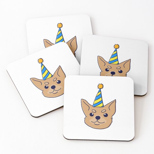 Item preview, Chihuahua Dog with Party Hat designed and sold by Nikknakks.