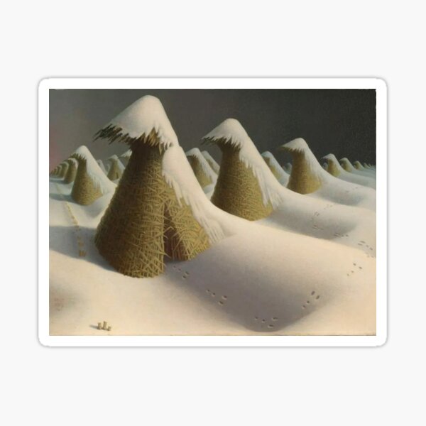 Item preview,  Grant Wood   January  designed and sold by TeeARTHY.