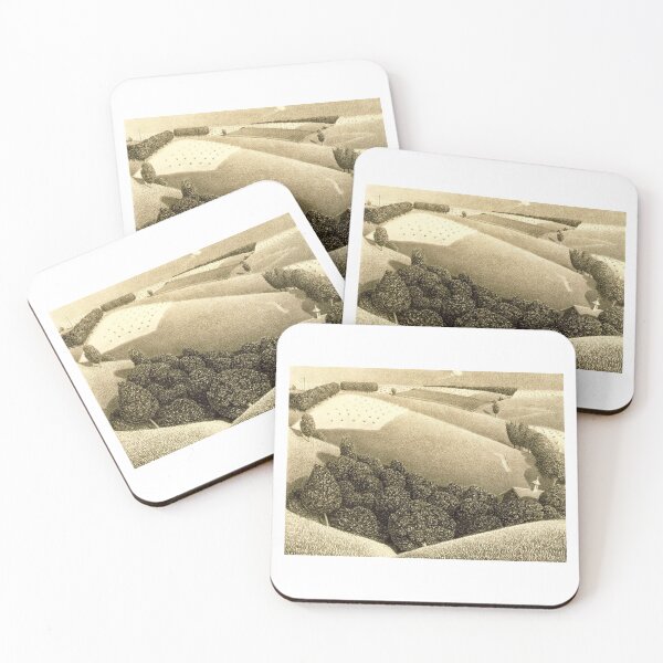 Item preview, Grant Wood  Mid July  designed and sold by TeeARTHY.