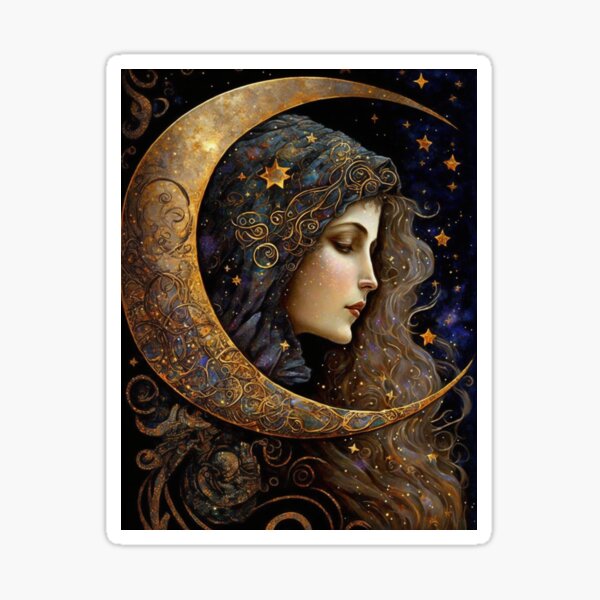 Vista previa del artículo con la obra «Bruja», diseñado y vendido por Inspired Life Creative .
