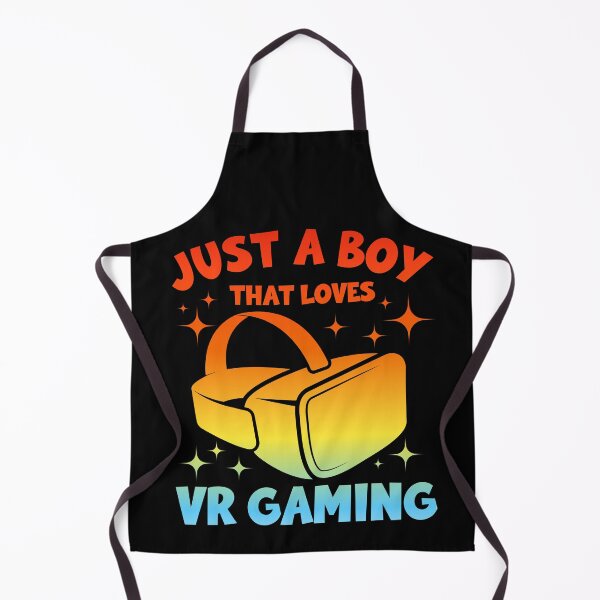 Item preview, Just A Boy Who Loves VR Gaming Colorful Kids Design VR Goggles Headset Son Daughter designed and sold by DadJokeDescript.