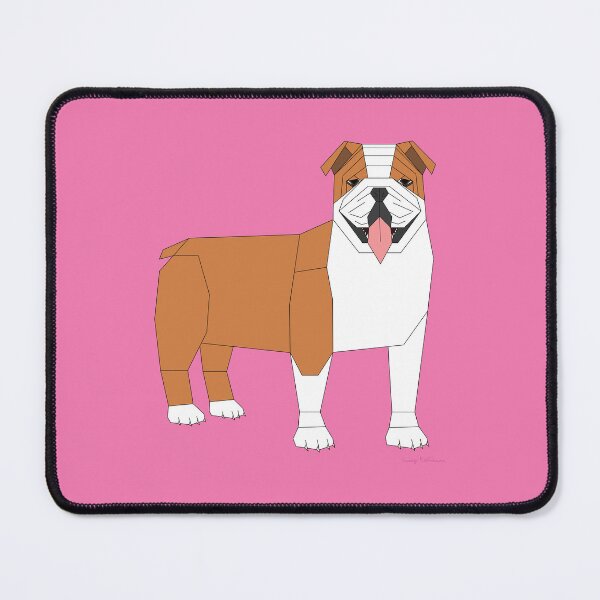 Item preview, Geometric English Bulldog without background designed and sold by Caseymakesart.