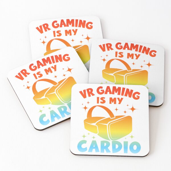Item preview, VR Gaming Is My Cardio PCVR Gaming Gift For Virtual Reality Enthusiast XR Lovers designed and sold by DadJokeDescript.