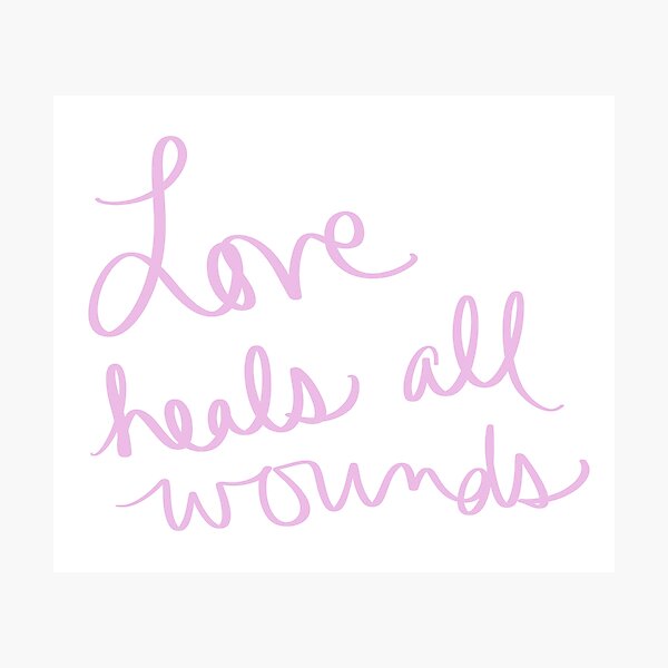 Item preview, Love Heals designed and sold by abeink.