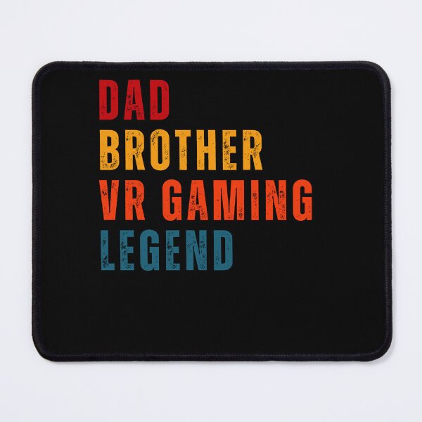 Item preview, Dad Brother VR GAming Legend Fathers Day New Daddy Gamer Player 1 designed and sold by DadJokeDescript.