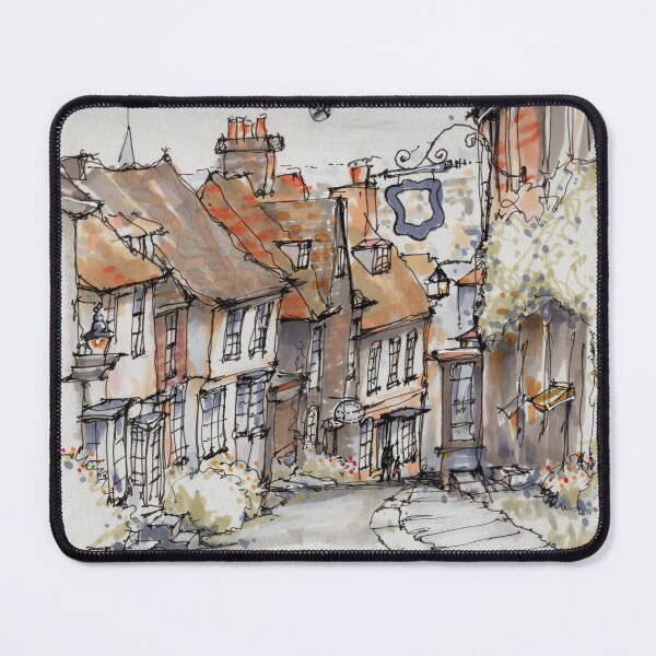 Item preview, Street Scene in England designed and sold by Gregg Brown.