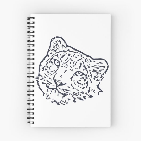 Item preview, Snow Leopard Artwork – Grey Edition designed and sold by Typeglyphs.