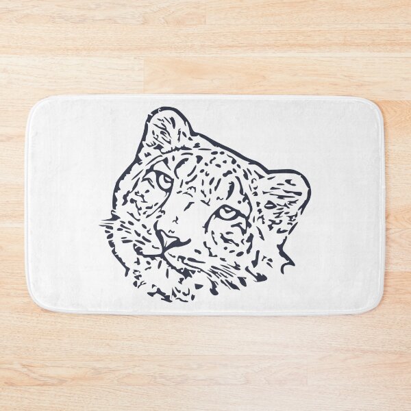 Item preview, Snow Leopard Artwork – Grey Edition designed and sold by Typeglyphs.