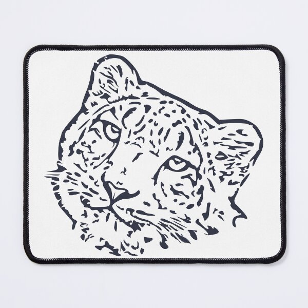 Item preview, Snow Leopard Artwork – Grey Edition designed and sold by Typeglyphs.