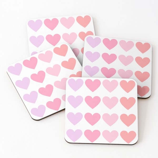 Artikelvorschau, Pastellherzen, Valentinstag entworfen und verkauft von SunsetDetour.