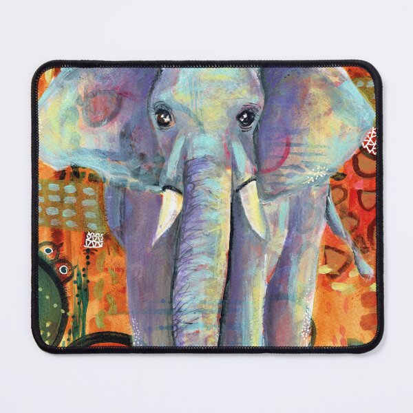 Item preview, Elephant On Abstract designed and sold by Deb Webb.