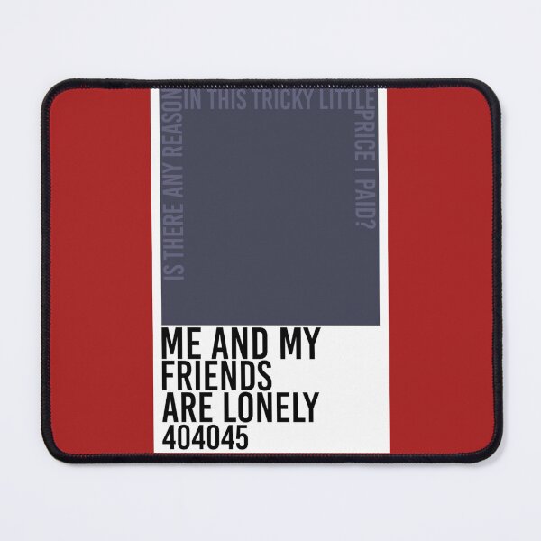 Item preview, Me and My Friends are Lonely Color Swatch designed and sold by RiovalencanoRL.